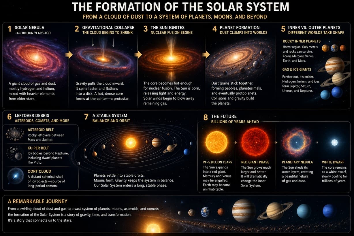 The Formation of the Sun: How Our Solar System Came to Be