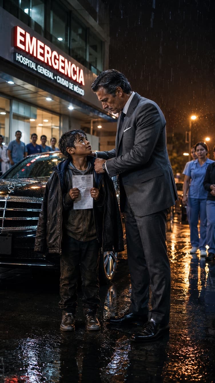 Naquela noite chuvosa, a chuva fina batia no toldo da entrada de um hospital na Cidade do México, enquanto as luzes amareladas dos postes refletiam nas poças espalhadas pela calçada, como espelhos quebrados brilhando no escuro.