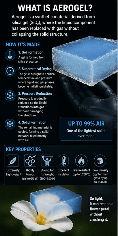 Exploring Aerogel: The “Frozen Smoke” Material of the Future