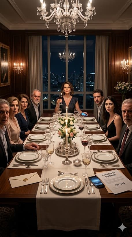 “O homem em quem ela confiava usou o carro de luxo da esposa para sustentar outra mulher — mas, no jantar do divórcio, ela revelou um segredo devastador que deixou as duas famílias em choque absoluto.”