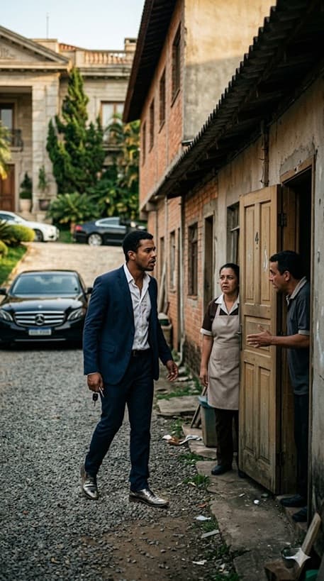 “Naquele domingo à tarde, acompanhei meu patrão milionário a uma festa luxuosa de aniversário em Rio de Janeiro apenas sonhando com uma refeição digna… Mas quando ele me mandou voltar sozinho à mansão para buscar um vinho caríssimo, descobri um segredo devastador dentro do meu próprio quarto — e a traição veio justamente de quem eu mais confiava…”