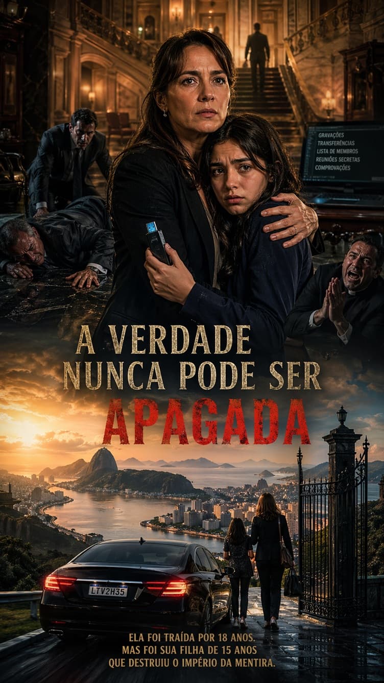 🔥 Eu Achei Que Ia Morrer Dentro de uma Mansão no Rio de Janeiro… Mas Nunca Imaginei Que Minha Filha de 15 Anos Seria Quem Derrubaria Toda a “Sociedade dos Cavalheiros Milionários” e Mudaria Nosso Destino Nessa Noite Fatídica 🔥
