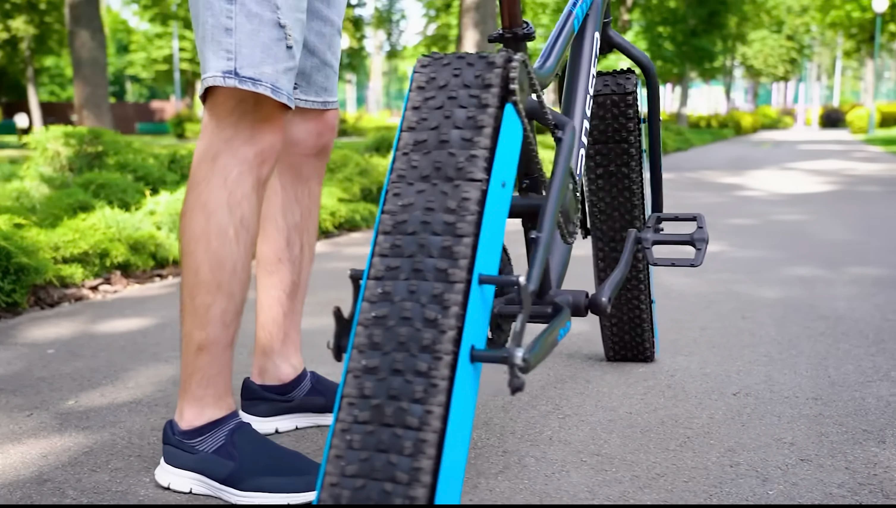 A bicycle without wheels might sound like a strange concept—but it’s now a real, working prototype.